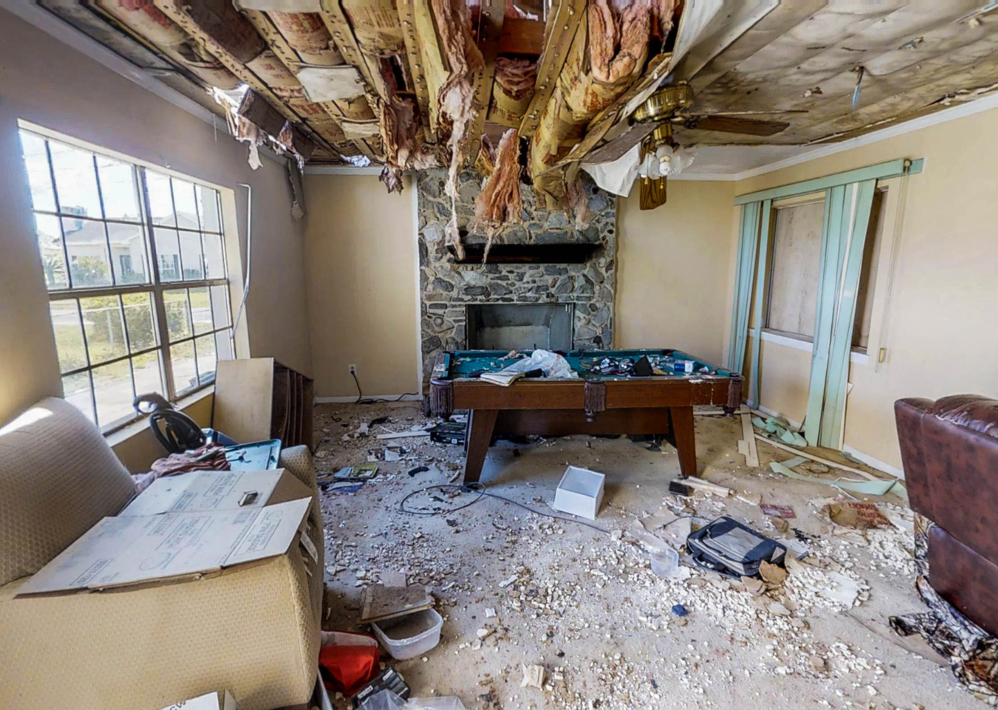 abandoned house