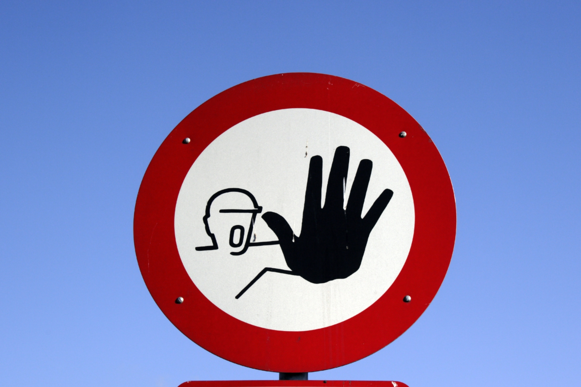 Stop sign